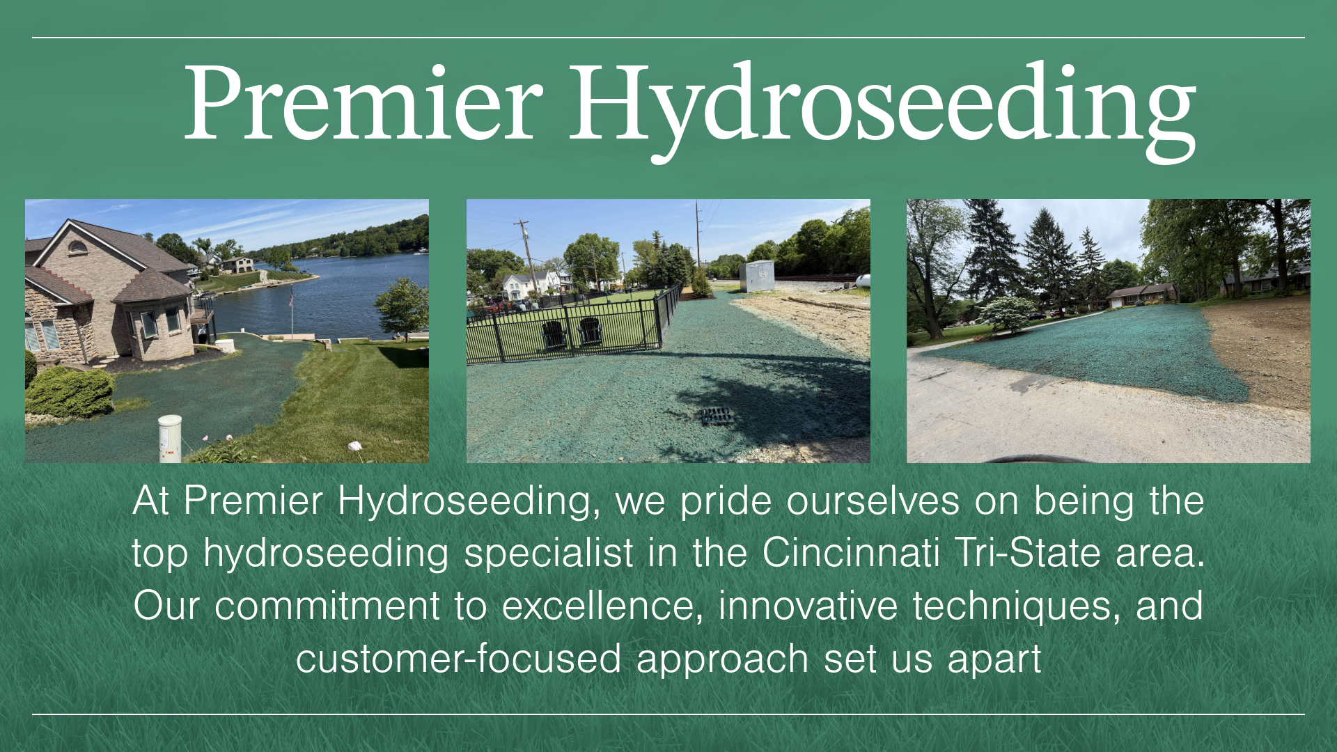Hydroseeding Cincinnati